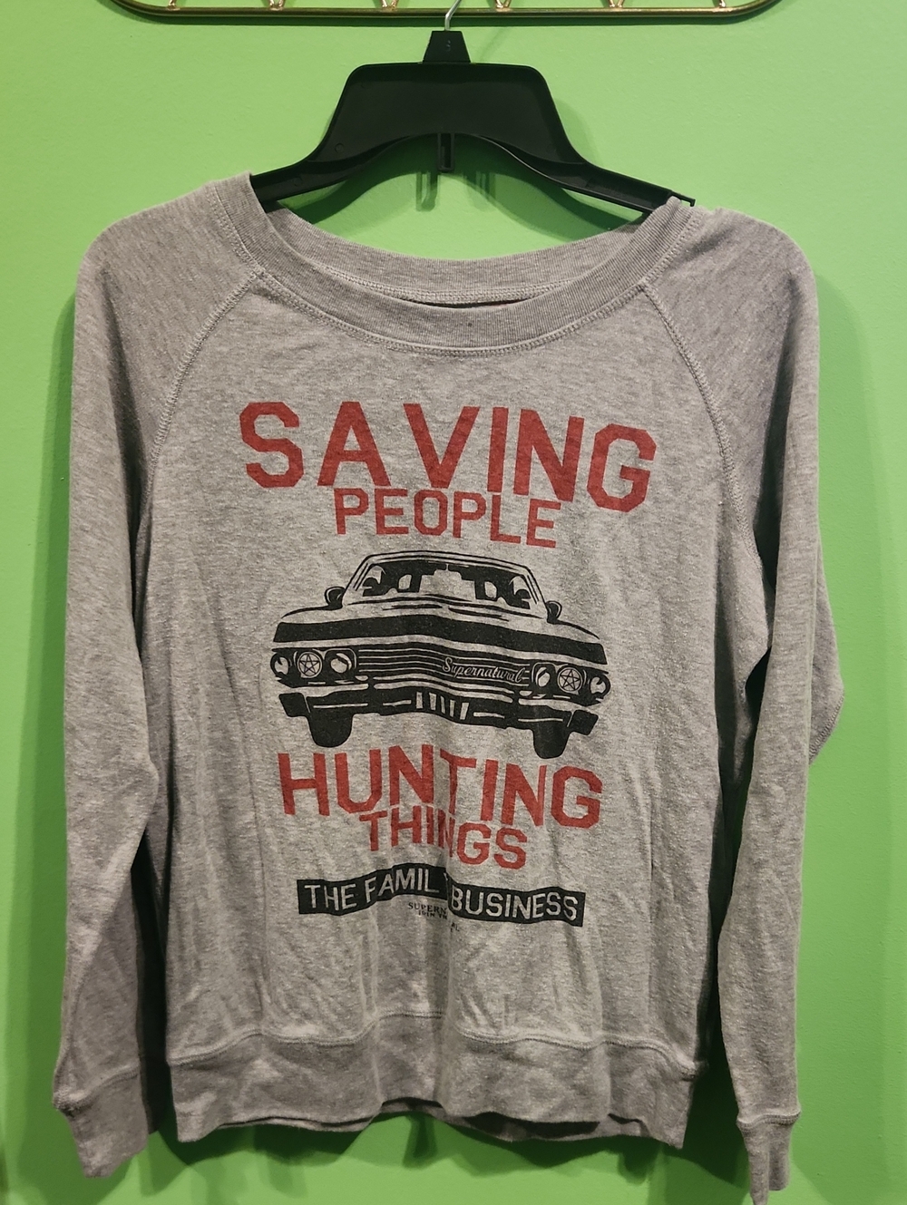 Reversible! Supernatural Long Sleeve